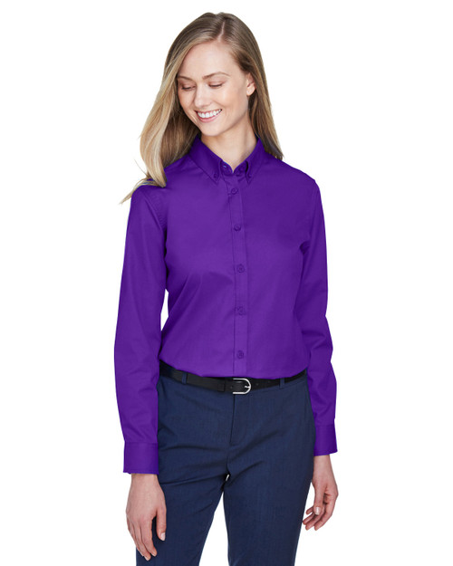 Core 365 78193 - Ladies' Operate Long-Sleeve Twill Shirt