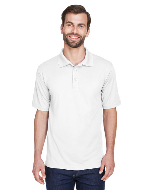 UltraClub 8210T - Men's Tall Cool & Dry Mesh Piqué Polo