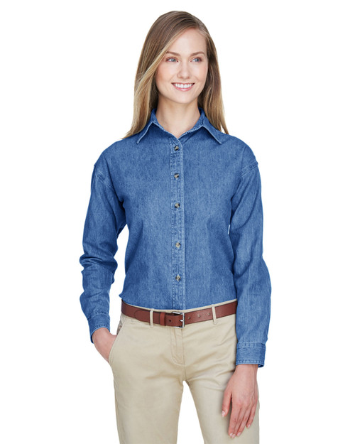 UltraClub 8966 - Ladies' Cypress Denim