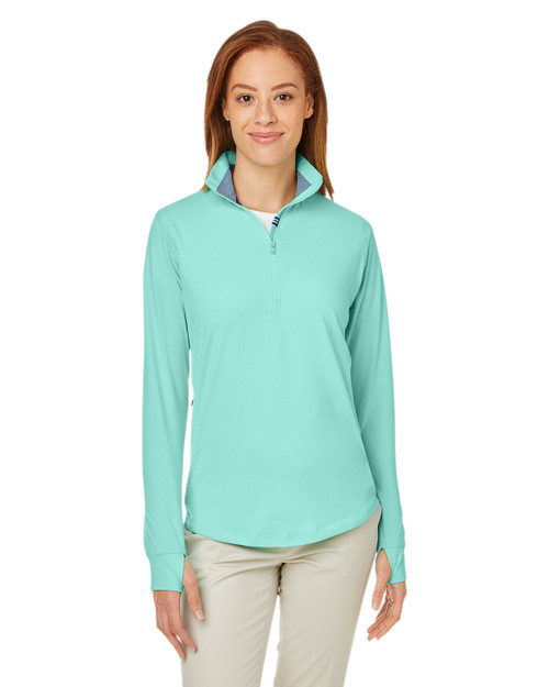 Nautica N17925
 - Ladies' Saltwater Quarter-Zip Pullover