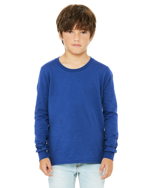 Bella + Canvas 3501Y - Youth Jersey Long-Sleeve T-Shirt