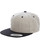Yupoong 6089MT - Adult 6-Panel Structured Flat Visor Classic Two-Tone Snapback