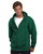Bayside BA900 - Adult  9.5oz., 80% cotton/20% polyester Full-Zip Hooded Sweatshirt