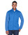 Devon & Jones DG796 - Men's Newbury Colorblock Mélange Fleece Full-Zip