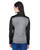 Devon & Jones DG796W - Ladies' Newbury Colorblock Mélange Fleece Full-Zip