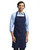 Artisan Collection by Reprime RP132 - Unisex Cotton Chino Bib Apron