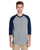 Gildan G570 - Adult Heavy Cotton™ 3/4-Raglan Sleeve T-Shirt
