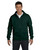 Hanes P180 - Adult EcoSmart® 50/50 Full-Zip Hooded Sweatshirt