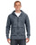 J America JA8916 - Adult Vintage Zen Full-Zip Fleece Hooded Sweatshirt