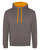 Just Hoods By AWDis JHA003 - Adult 80/20 Midweight Varsity Contrast Hooded Sweatshirt