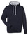 Just Hoods By AWDis JHA003 - Adult 80/20 Midweight Varsity Contrast Hooded Sweatshirt