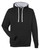 Just Hoods By AWDis JHA003 - Adult 80/20 Midweight Varsity Contrast Hooded Sweatshirt