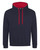 Just Hoods By AWDis JHA003 - Adult 80/20 Midweight Varsity Contrast Hooded Sweatshirt