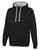 Just Hoods By AWDis JHA003 - Adult 80/20 Midweight Varsity Contrast Hooded Sweatshirt