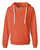 J America JA8836 - Ladies' Sydney Brushed V-Neck Hooded Sweatshirt