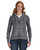 J America JA8913 - Ladies' Zen Full-Zip Fleece Hooded Sweatshirt