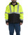 Berne HVJS206 - Men's Hi-Vis Class 3 Hooded Softshell Jacket