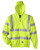 Berne HVF021 - Men's Berne Hi-Vis Class 3 Lined Full-Zip Hooded Sweatshirt
