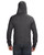 J America JA8872 - Adult Triblend Full-Zip Fleece Hooded Sweatshirt