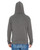 J America JA8872 - Adult Triblend Full-Zip Fleece Hooded Sweatshirt