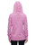 J America JA8616 - Ladies' Cosmic Contrast Fleece Hooded Sweatshirt