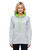 J America JA8616 - Ladies' Cosmic Contrast Fleece Hooded Sweatshirt