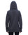J America JA8616 - Ladies' Cosmic Contrast Fleece Hooded Sweatshirt