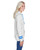 J America JA8674 - Ladies' Melange Scuba Neck Sweatshirt