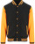 Just Hoods By AWDis JHA043 - Men's 80/20 Heavyweight Letterman Jacket