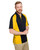 Harriton M385 - Men's Advantage Snag Protection Plus IL Colorblock Polo