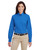 Harriton M581W - Ladies' Foundation 100% Cotton Long-Sleeve Twill Shirt with Teflon™