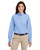 Harriton M581W - Ladies' Foundation 100% Cotton Long-Sleeve Twill Shirt with Teflon™