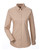 Harriton M581W - Ladies' Foundation 100% Cotton Long-Sleeve Twill Shirt with Teflon™