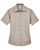 Harriton M500SW - Ladies' Easy Blend™ Short-Sleeve Twill Shirt with Stain-Release