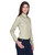 Harriton M500W - Ladies' Easy Blend™ Long-Sleeve Twill Shirt with Stain-Release