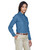 Harriton M550W - Ladies' 6.5 oz. Long-Sleeve Denim Shirt