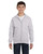 Hanes P480 - Youth EcoSmart® 50/50 Full-Zip Hooded Sweatshirt