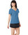 Hanes S04V - Ladies' Perfect-T V-Neck T-Shirt