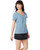 Hanes S04V - Ladies' Perfect-T V-Neck T-Shirt