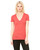 Bella + Canvas 8435 - Ladies' Triblend Short-Sleeve Deep V-Neck T-Shirt