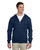 Jerzees 993 - Adult NuBlend® Fleece Full-Zip Hooded Sweatshirt