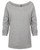 Next Level 6951 - Ladies' French Terry 3/4-Sleeve Raglan