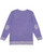 LAT 6965 - Adult Harborside Melange French Terry Crewneck with Elbow Patches