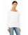 Bella + Canvas 7501 - Ladies' Sponge Fleece Wide Neck Sweatshirt