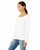 Bella + Canvas 7501 - Ladies' Sponge Fleece Wide Neck Sweatshirt