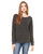 Bella + Canvas 7501 - Ladies' Sponge Fleece Wide Neck Sweatshirt