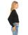 Bella + Canvas 8512 - Ladies' Cropped Long Sleeve Hoodie T-Shirt