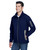 North End 88138 - Men's Three-Layer Fleece Bonded Soft Shell Technical Jacket
