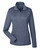 UltraClub 8618W - Ladies' Cool & Dry Heathered Performance Quarter-Zip