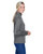 UltraClub 8618W - Ladies' Cool & Dry Heathered Performance Quarter-Zip